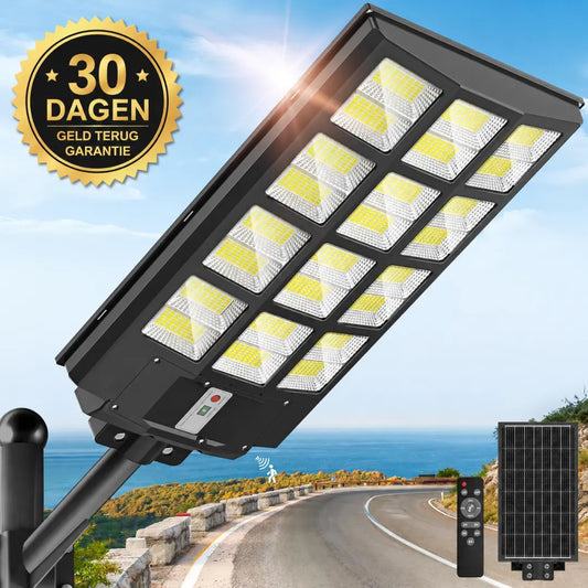 Velnator BF92X Solar Outdoor Lights LED Floodlight with Motion Sensor Remote Control Street Lamp for Garden Path Porch Outdoor Lighting