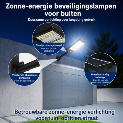 Velnator BF92X Zonne-Buitenlampen LED Schijnwerper met Bewegingssensor Afstandsbediening Straatlamp voor Tuin Pad Veranda Buitenverlichting