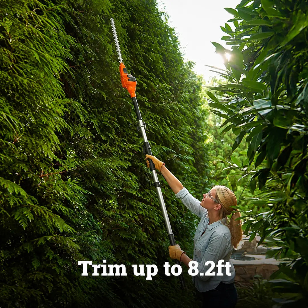 VELNATOR H60 ExtendPro Cordless Pole Hedge Trimmer