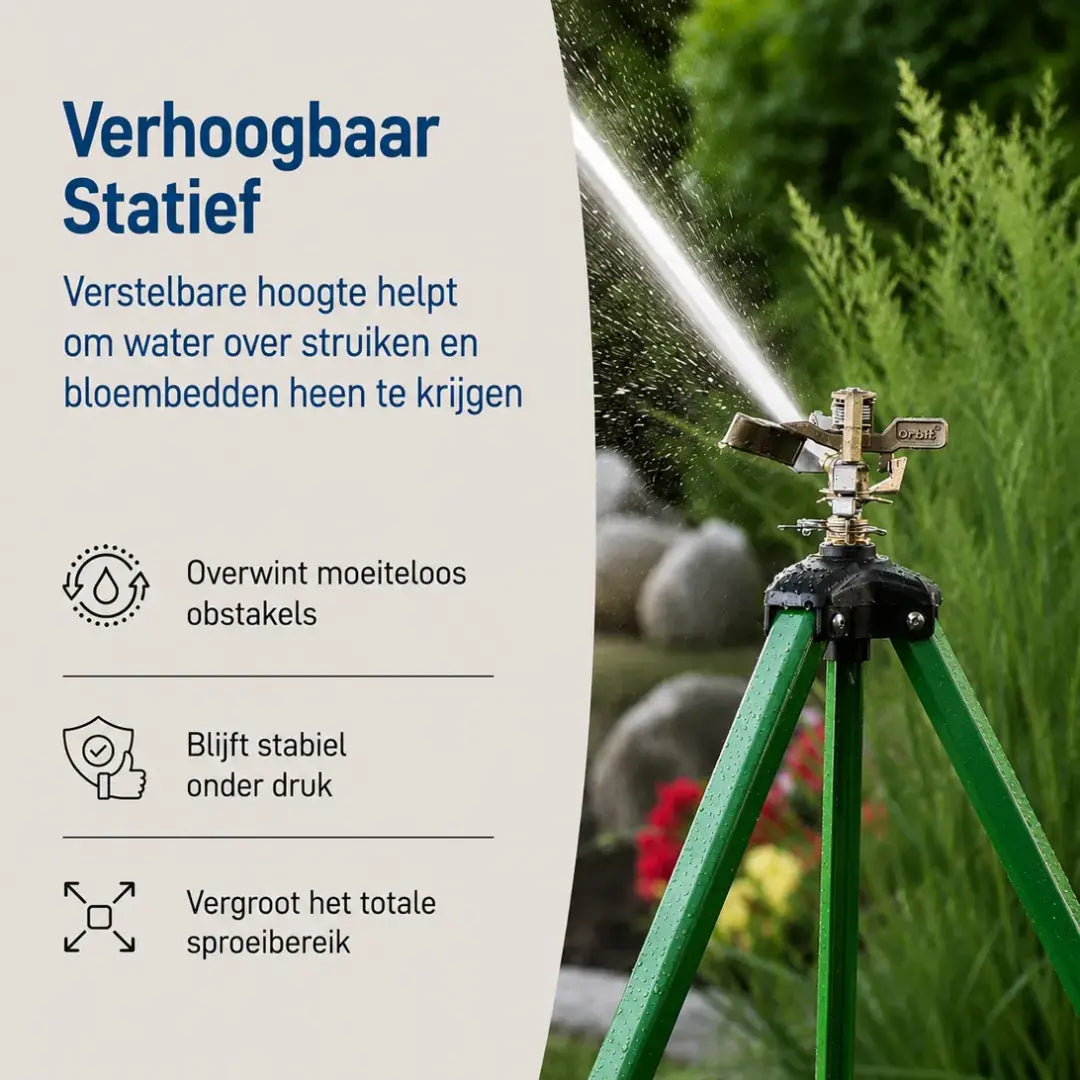 Velnator Verstelbare 360° Tuinsproeier – Groot Bereik