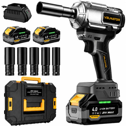VELNATOR RT3 3-in-1 Impact Wrench & Cordless Drill & Screwdriver Brushless  High Torque Impact Gun Car Power Tools
